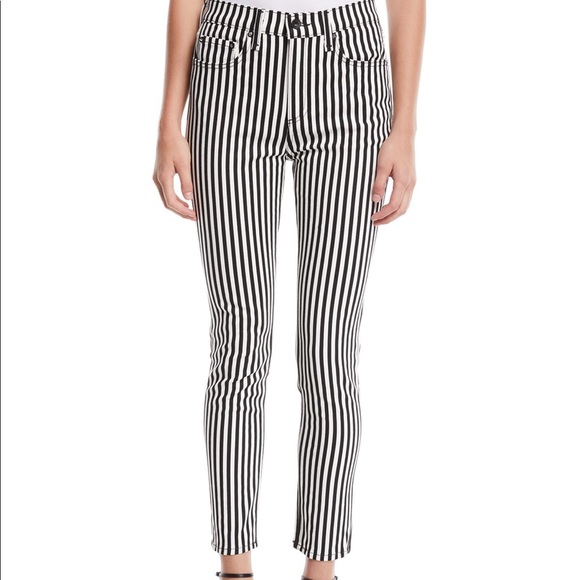 rag and bone striped jeans